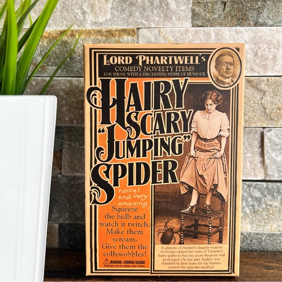 Birthday treat Bag Gift Lot. Spider Prank - Picture 2 of 3